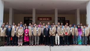 An image of training program between NAPA and Ministry of Public Administration (MOPA) of Bangladesh.