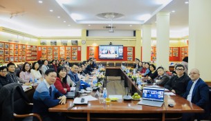 Delegates attending the Workshop at NAPA Headquarters in Ha Noi.