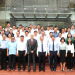 Leaders of the People's Committee of Tay Ninh Province, NAPA, and the Chandler Institute of Governance with 60 participants of the training course.