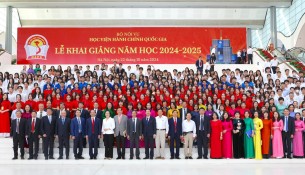 Delegates of the opening ceremony.