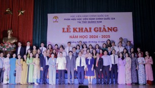 Delegates at the opening ceremony.