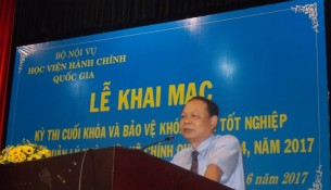 Khai mạc kỳ thi cuối khóa hệ chính quy KS14 _ 3