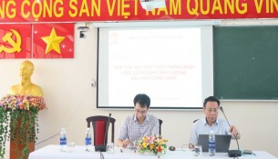 Hội thảo “Góp ý đề án thống nhất kiểm định chất lượng đầu vào công chức” _ 1